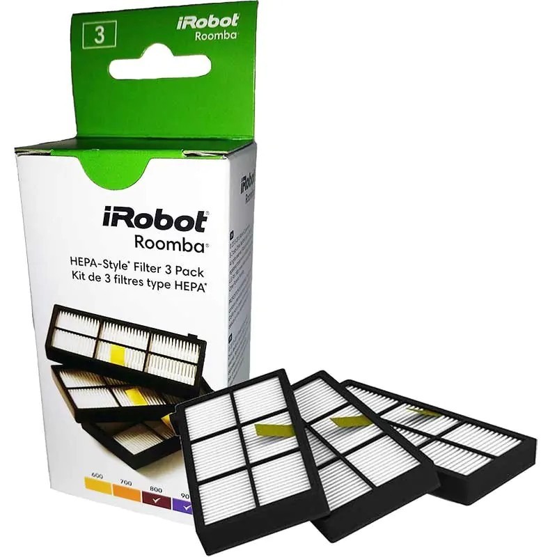 Filtro Hepa para iRobot Roomba series 800/900 (3 uni.)