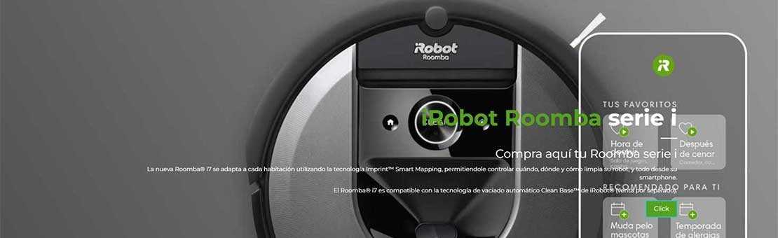 Compra en Robotescoba.es la nueva generación de robots de limpieza iRobot Roomba serie I